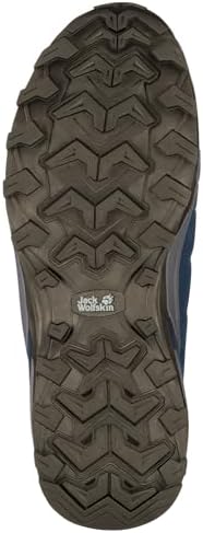 Jack Wolfskin Unisex Refugio Texapore Low W Hiking Shoe, Dark Blue/Grey, 7.5 US Men | Image 4
