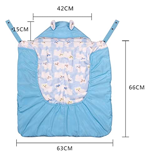 HXR kinderwagen 3 in 1 Baby Carrier Mantel Winter Warmer Cape Infant Windbreaker Cover Slaapzak Mantel uitgaan en… - Image 4