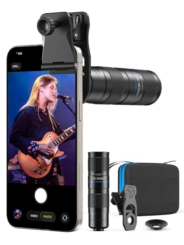 MIAO LAB 5-10X Zoom Telephoto Lens, High Power Telephoto Mobile Cell Phone Lens for iPhone 17/16/15/14/13 Series, Samsung, Android Phone and Most Smartphone