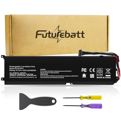 RC30-0270 Battery Replacement for Razer Blade 15 Base 2018 2019 GTX 1660 Ti Base RZ09-0270 RZ090270 RZ09-0300 RZ09-03006 RZ09-03009 Series Notebook RZ09-03006E92 RZ09-02705E76 RZ09-02705E75