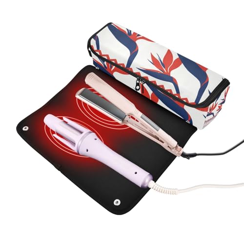 Estuche para planchas y rizadores 2 en 1 para viaje miniatura 2