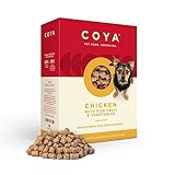 COYA Freeze-Dried Chicken Dog Food, Hypoallergenic & Grain Free, 750g - 80% Meat, 20% Fruit & Veggies - Easy, Raw Solution