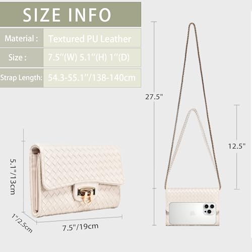 Image of Stylish Small Crossbody Bag for women - Compact Phone Bag & Wallet, Lightweight & Perfect for Work, Travel, or Casual Outings