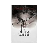 Horror Movie Poster The Autopsy Of Jane Doe Canvas Poster Bedroom Decor Sports Landscape Office Room...