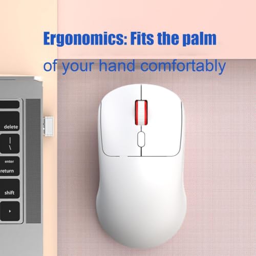 Ratones de computadora inalámbricos 2.4 G con receptor USB y botones silenciosos 3