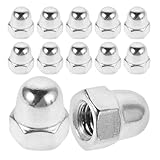 VALICLUD 20pcs M5 304 Stainless Steel Dome Cap Nuts Decorative Protective Screw Covers for Industrial and Construction Use