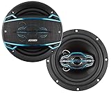 Jensen JS465 4-Way 6 ½ inch Car Speakers with 160-Watt Power & 35mm Mylar Balanced Dome Midrange