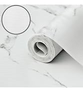 Non-Adhesive Shelf Liner - 16" X 20 Ft, Marble Pattern, Waterproof & Non-Slip For Kitchen Cabinets, Drawers, Shelves - View #5