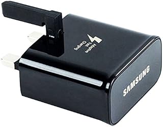 Genuine Fast Adaptive Mains UK For Samsung Galaxy S8,S8+,A3(2017),A5(2017), A7(2017) A8(2018) and Compatible to All Other Samsung USB TypeC Device(A8 Plus+ (2018),Black Mains(ONLY)EP-TA20UBE)