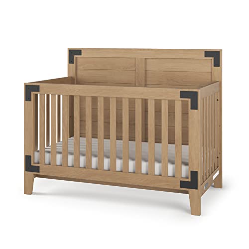Child Craft Lucas 4-in-1 Convertible Crib - Nutmeg