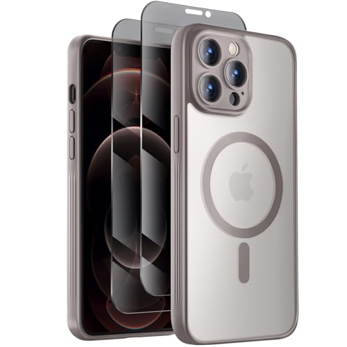 Image of Symcele Designed for iPhone 12 Pro Max Case, Compatible with MagSafe