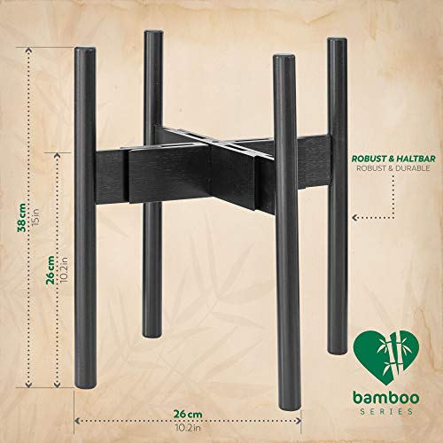 Support de plantes en bambou réglable Rubberneck pour intérieur - 5