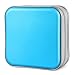 Siveit CD Case, 40 Capacity CD DVD Heavy Duty Wallet Storage Organizer Holder VCD Binder Bag Album Booklet (A-Sky Blue)