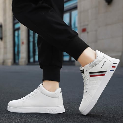 Men's Trendy Street Style Low Top Slip On Shoes, Comfortable Anti-slip Lace-up Wearable Sneakers, Suitable for Men's Outdoor Sports Hiking Running Shoes2