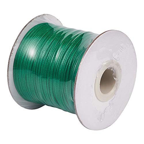 Cordon polyester ciré coréen 1mm de qualité supérieure pour collier