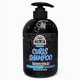 OKAY Men Curls Shampoo 20 oz – Moisturizing Curl Enhancing Shampoo for Men with Curly, Wavy & Textured Hair – Frizz Control, Soft Defined Curls – Sulfate, Paraben & Silicone Free