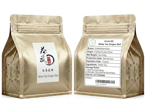 ChaWuWarmSun White Tea Dragon Ball