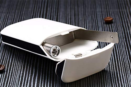 Miniatura 5 de Generic Paquete de 20 cajas de cigarrillos multifuncionales con USB recargable a prueba de viento llama eléctrica menos ligera - Color blanco para