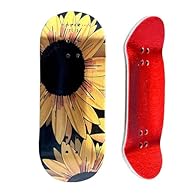 It is the 6-layer dyed color Canadian maple deck,35.5mm x 97mm.hand-molded and deep concave) IT IS NW 5s DEEP CONCAVE DECK The NOAHWOOD Sunflower Fingerboard is a masterpiece in every deck. With six layers of Canadian maple wood meticulously pressed ...