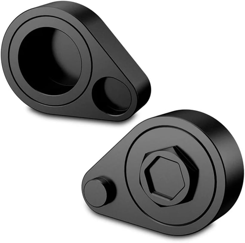 Handle Bar Riser Handlebar Clamp 2Pcs for Ho&nd&a CBR1100XX Blackbird VFR800 VTEC 2002+ Fit 43mm Fork Models Motorcycle Handlebar Riser Spacer Kit Handle Bar Riser