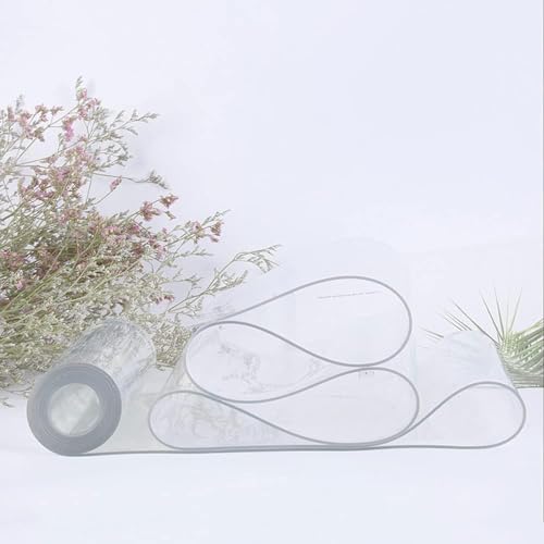 Cortina de puerta transparente de PVC con grosor de 1,9 mm y medidas de 0,9 x 2 m 4