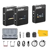 🥍【Portable Charging Case】The smartphone-sized case is easy to put into pockets or handbagsand carried around. With it, you can charge two transmitters and onereceiver together with only one type-c cable; Built-in lithium-ion battery ensures a whole-day free creationwithout interruption. Only after one-time full charging, the transmitter can run for 10 hours, and the receiver for 8 hours.