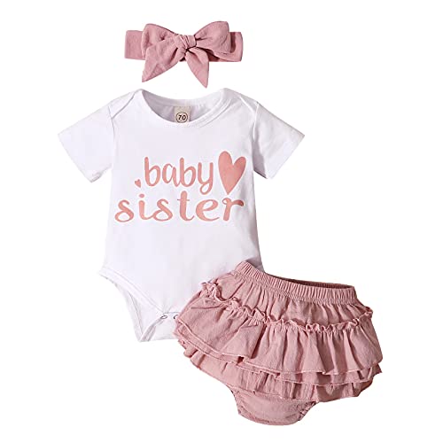 Image of Dimoybabe Baby Girl Clothes Stuff Newborn Infant Summer Cute Outfit 0-24 Months
