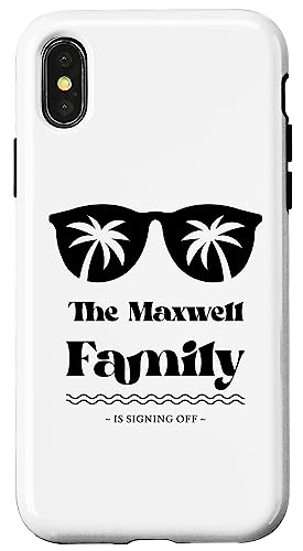 Maxwell �t�@�~���[�o�P�[�V���� �}�b�`���O�t�@�~���[�O���[�v �X�}�z�P�[�X iPhone X/XS �p