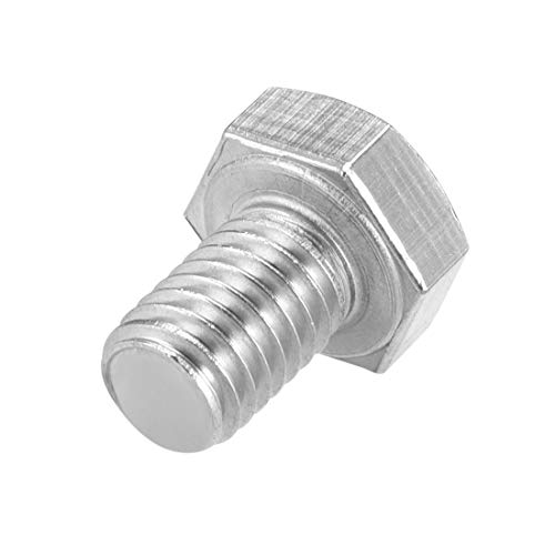 Image of uxcell M8x12mm Hex Bolts 304 Stainless Steel Hexagon Screw Bolt 15pcs