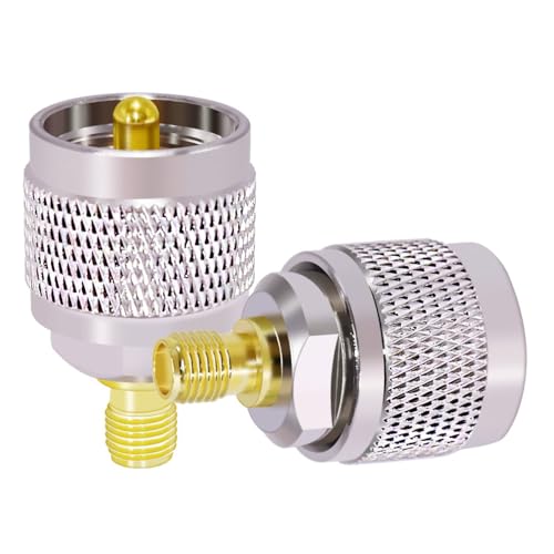 Adaptador CNARIO SMA a PL259, pack 2 piezas miniatura 1