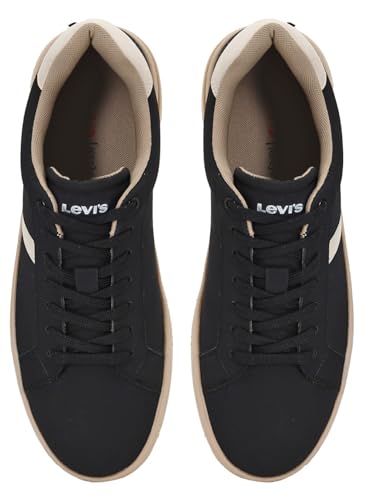 Image of Levi's Mens Stride Levis Men Colourblocked PU Sneakers