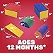 Constructive Playthings Kids Climbing Toys for Toddlers, Soft Play Equipment, Daycare Essentials, Padded Shapes, Sturdy Vinyl Exterior, Easy to Clean, Multicolor, 5 Foam Shapes, All Ages