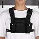 Funk Schulterholster Brustgurt Halter Weste, Hochwertiges Walkie-Talkie Doppel Brustgurt Front Pack Tasche für Feuerwehr und Militär