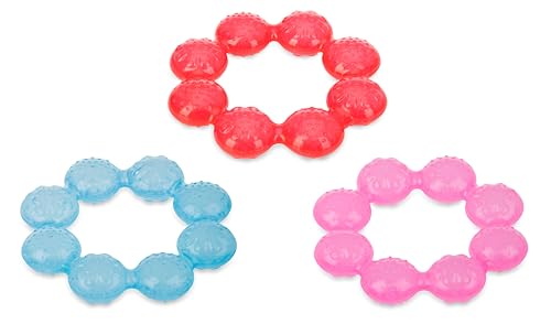 Image of Nuby IcyBite Soother Ring Teether, Colors May Vary, 1 Count