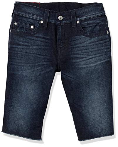 True Religion Men's Ricky Straight Leg Short, Worn River, 32