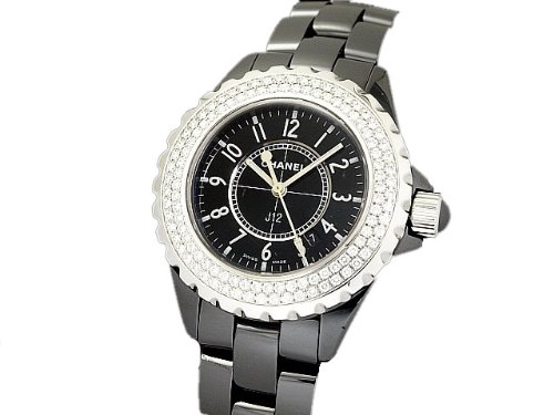 [シャネル]CHANEL 腕時計 J12 ベゼルダイヤ H0949 レディース [中古品]
