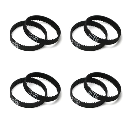 RC �J�[�p�[�c Compatible With Tamiya For TT-02 1/10 RC�J�[ �ᑛ���x���g�h���C�u 16T 40T �g�����X�~�b�V�����M�A�V�X�e�� DIY �����A�b�v�O���[�h�p�[�c(8pcs Belts)