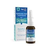Hyalogic HylaMist HA Nasal Spray for Dry Nose Relief – Nasal Spray with Hyaluronic Acid & Grapefruit Seed Extract - for Relief & Nasal Moisturizer (2 oz)