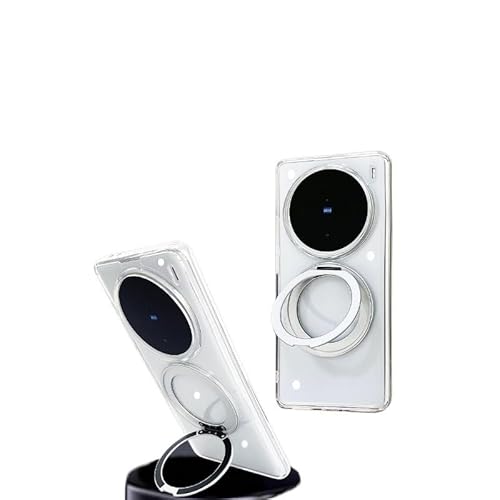 Vivo X100/X200 �X�}�z�P�[�X, 360�x��]�X�^���h�t��, �V���R���}�b�g�f��, �}�O�l�b�g�z����, �N���A (vivo X200 Pro mini)