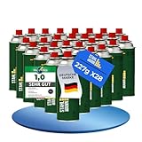 STAHLMANN® Gaskartuschen 227g [Made in EU] – Butangas Kartusche mit MSF-1a Ventil für Campingkocher, Grill, Gaskocher, Gasheizung,Unkrautbrenner – Gaskartuschen (28x 227g)