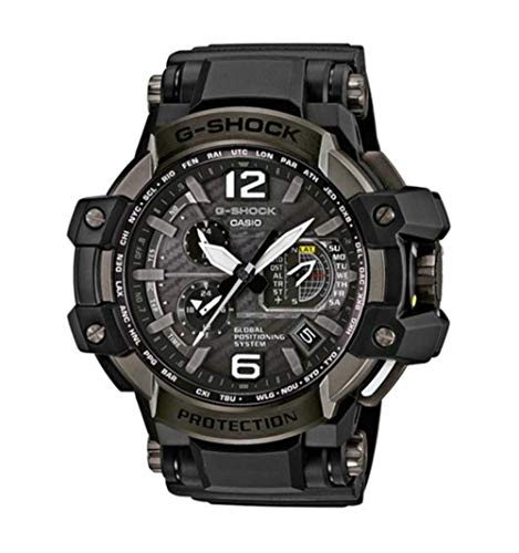 Preisvergleich Produktbild Casio HerrenMulti Zifferblatt Quarz mit Resin Armbanduhr GPW 1000 1AER