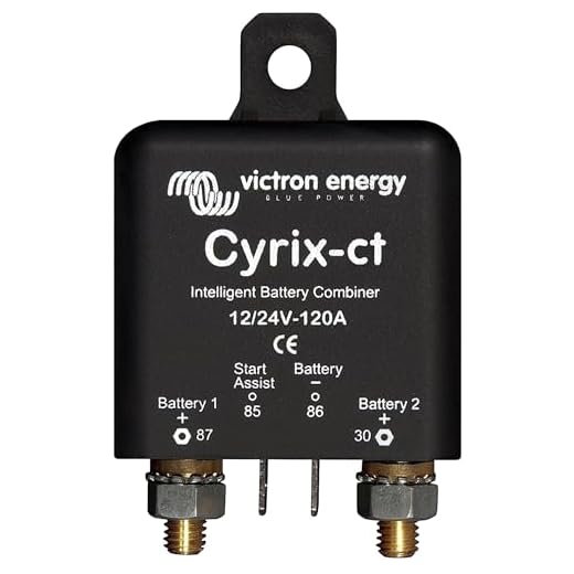 Victron Energy - Coupleur de batteries intelligent, Cyrix-CT 12/24V 120A