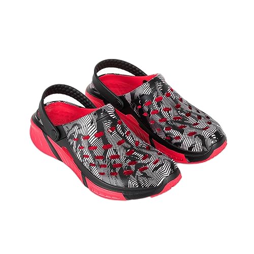 Image of Joybees Men's Trekking Clog Black / Techno Wave - 8