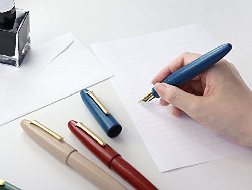 Amazon | セーラー万年筆 万年筆 伝統漆芸 彩雅 深藍 中字 10-1584-440