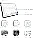 Black A4 Dimmable LED Artcraft Light Box Tracer Slim Light Pad Portable Tablet, USB Power Cable Copy Drawing Board Tracing Table for Artists Designing, Animation, Sketching, Stenciling X-ray Viewing