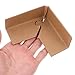 FRCOLOR 20pcs Cardboard Edge Protectors with Locking Clips, 160x40x3mm Packaging Corner Guards for Shipping Boxes, Frame Corner Protectors for Moving and Industrial Packing