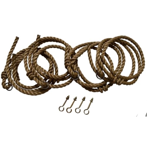 A&L Furniture Rope Kit for Amish-Made Swings and Swing Beds (8 Foot Ceiling Rope Kit)