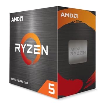 AMD Ryzen 5 5600 6-Core, 12-Thread Unlocked Desktop Processor with Wraith Stealth Cooler