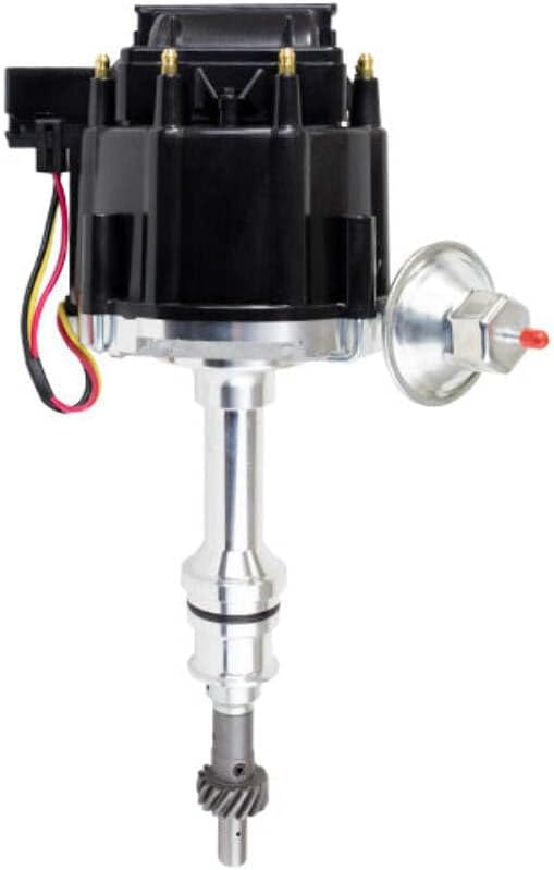 Top Street Performance JM6510BK HEI Distributor with Black Cap (50K Volt Coil)
