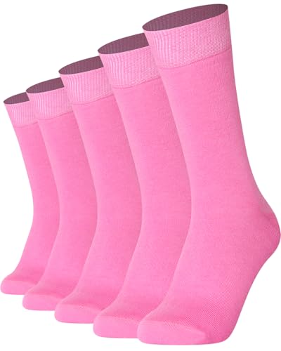 Mysocks Unisex Extra Fine Combed Cotton Crew Socks |5 Pairs Set | Seamless Toe | Make Your Steps Enjoyable